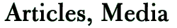 Articles & Media